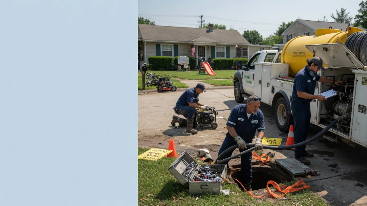 Septic Tank Pumping in New Boston, MI near me
